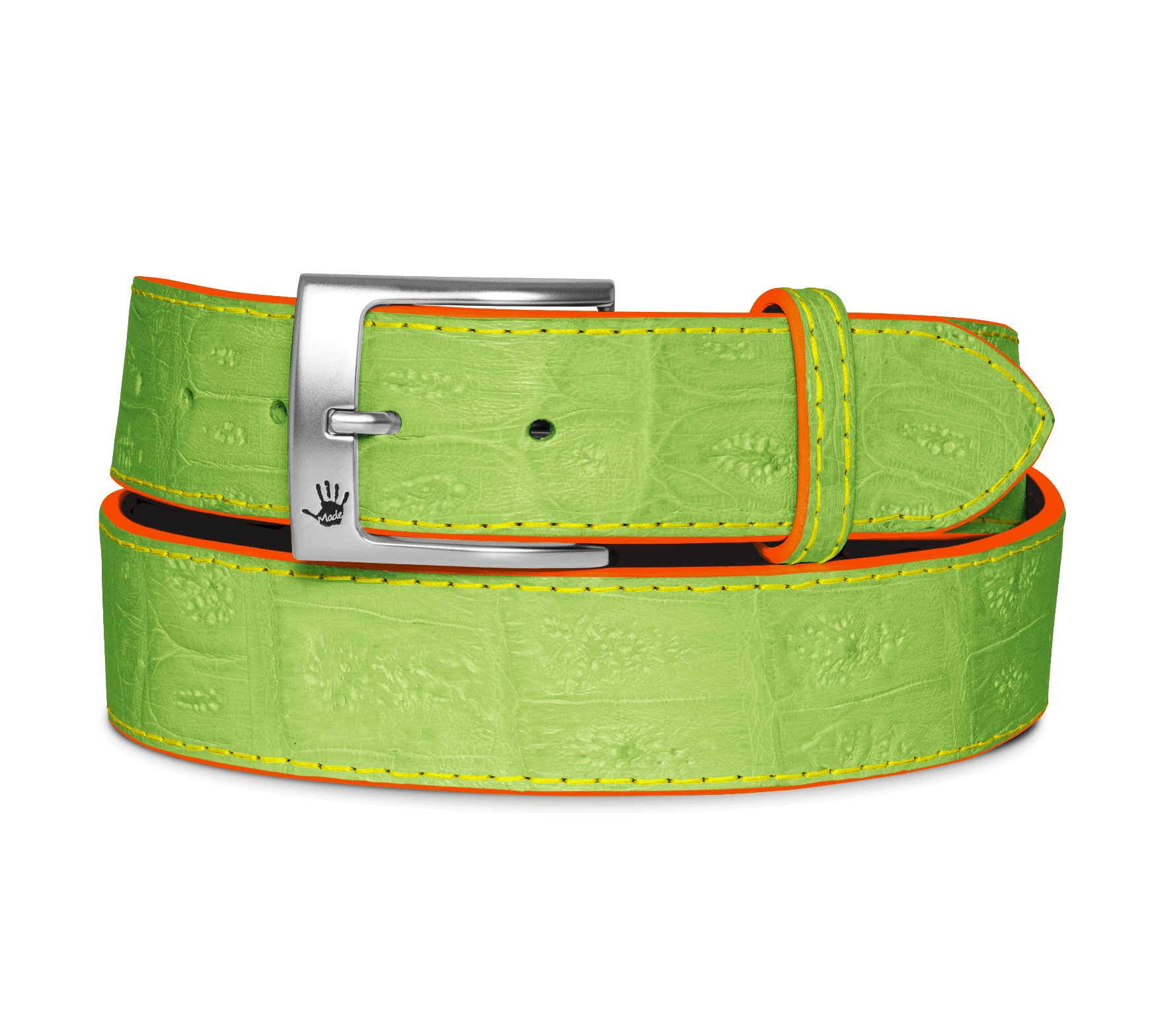 LX-SUNCX Men Belts,Alligator Belt Cowhide Crocodile Print Belt